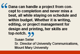 Higher ed testimonial